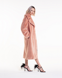TEDDY POP - Pelliccia faux fur rosa nude