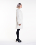 POPPY POP - Pelliccia in faux fur White