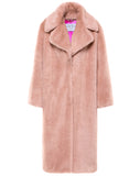 TEDDY POP - Pelliccia faux fur rosa nude