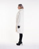 TEDDY POP MIDI - bianco ottico
