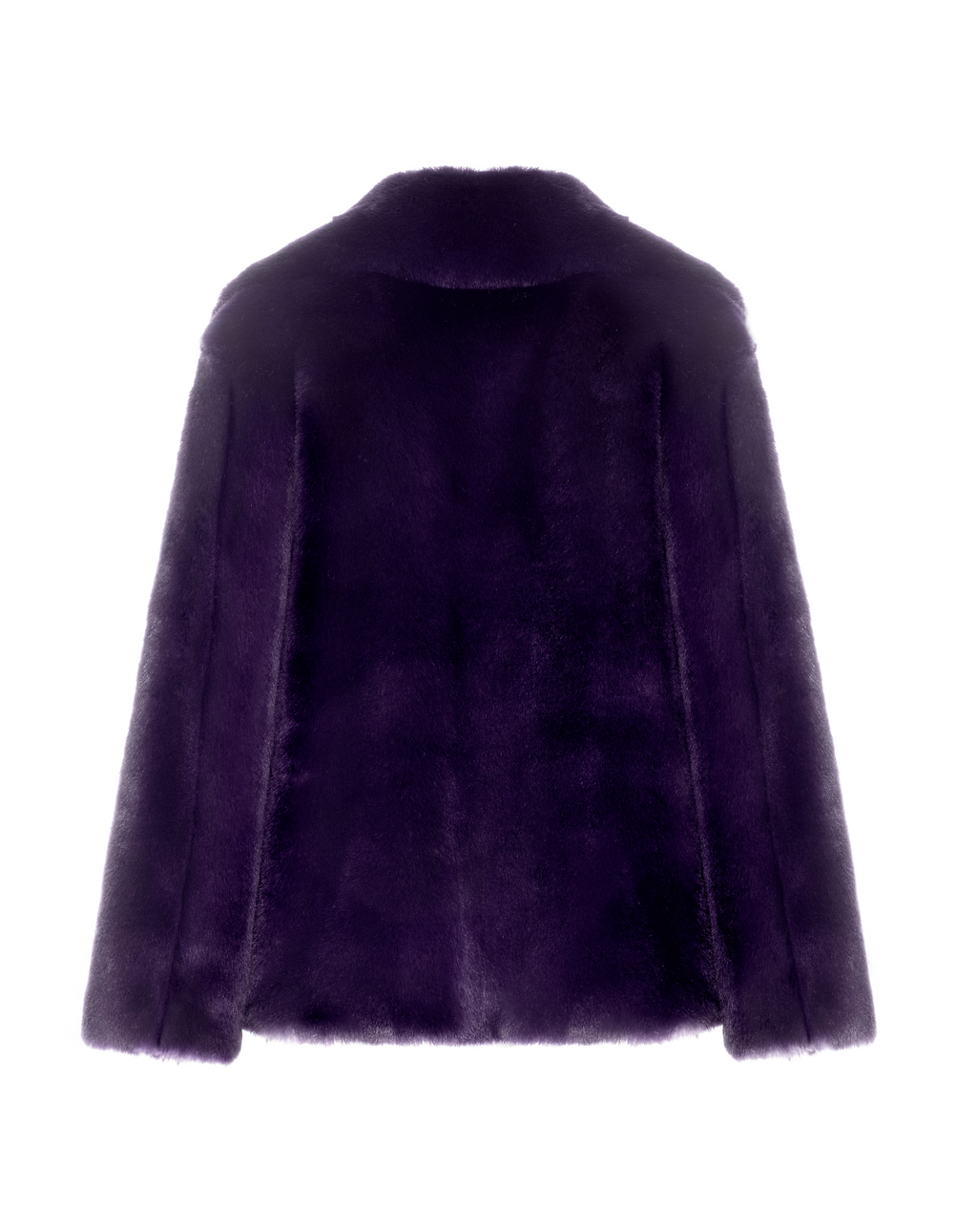COOL POP - Pelliccia in faux fur purple a pelo corto
