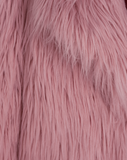 PUFFY POP - Pelliccia voluminosa in faux fur Pink