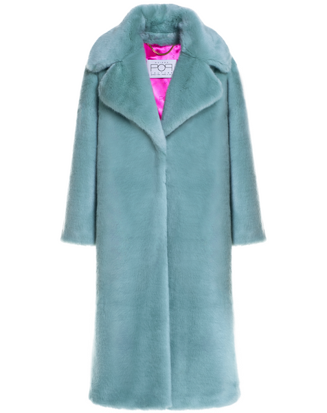 TEDDY POP - Pelliccia faux fur menta