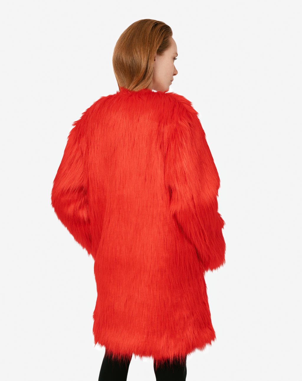 POPPY POP - Pelliccia in faux fur Bright Red