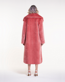 TEDDY POP - Pelliccia faux fur rosa antico