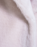 TEDDY POP MIDI – Pelliccia in faux fur bianco a pelo corto