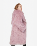 PUFFY POP - Pelliccia voluminosa in faux fur Pink