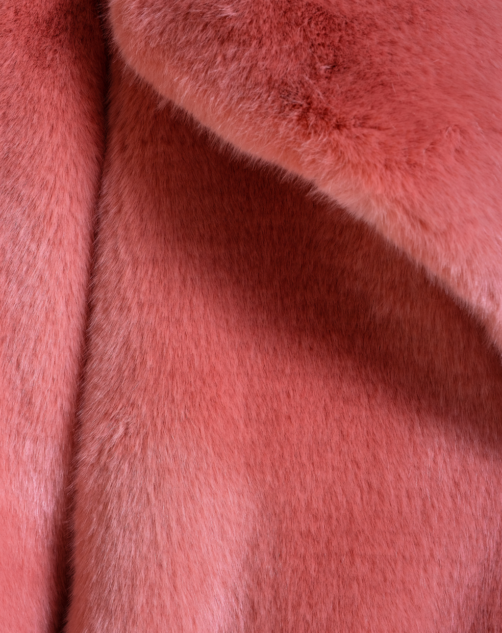 TEDDY POP - Pelliccia faux fur rosa antico