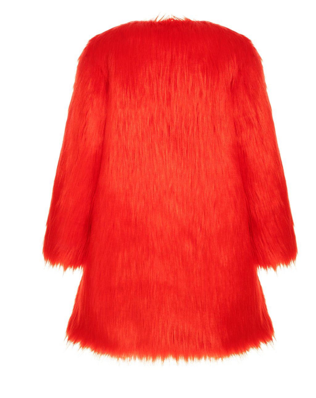 POPPY POP - Pelliccia in faux fur Bright Red