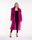 TEDDY POP - Pelliccia faux fur fucsia