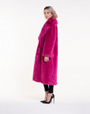 TEDDY POP - Pelliccia faux fur fucsia