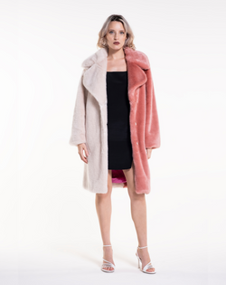 TEDDY POP MIDI – bianco e rosa