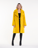 ORSETTO POP Cappotto in faux fur giallo