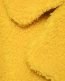 ORSETTO POP Cappotto in faux fur giallo